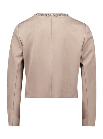 Betty Barclay Blazer-Jacke mit aufgesetzten Taschen in Taupe