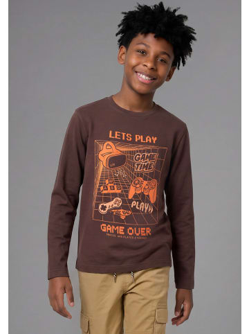 Kidsworld Langarmshirt in braun