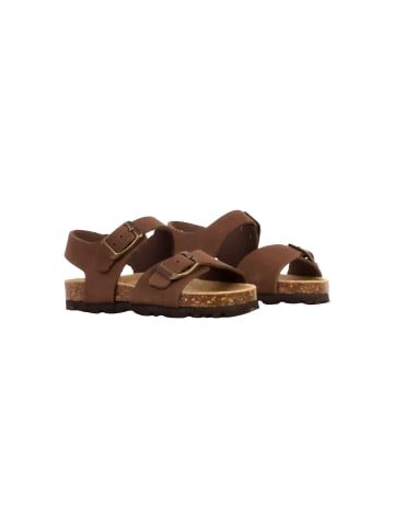 Divine Factory Kinder-Pantolette aus Leder Noga Orion Edge Braun