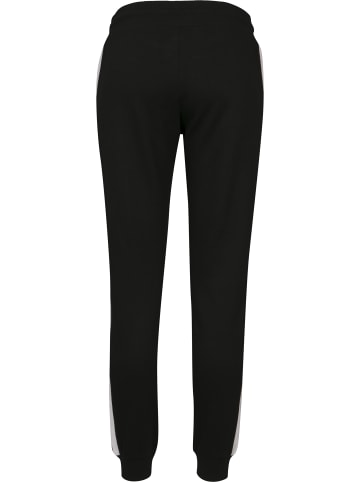 Urban Classics Urban Classics Damen Ladies College Contrast Sweatpants in black/white/black