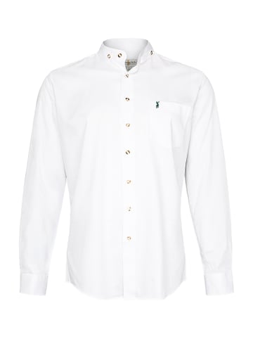 Almsach Stehkragenhemd LF133 in weiß