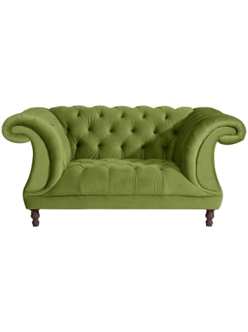 58 aufm Kessel CHESTERFIELD Sessel Kaylin Samtvelours oliv