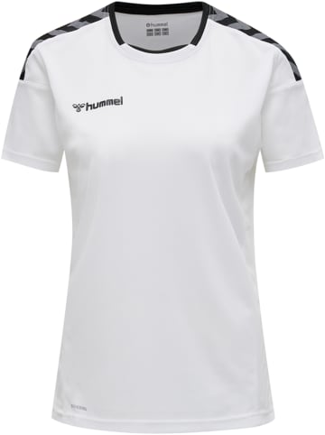 Hummel Frauentrikot S/S Hmlauthentic Poly Jersey Woman S/S in WHITE