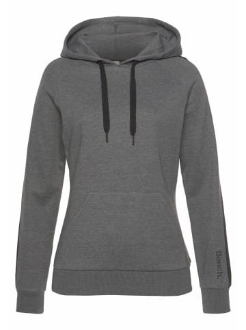Bench Kapuzensweatshirt in anthrazit-schwarz meliert