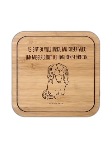 Mr. & Mrs. Panda Getränkeuntersetzer Hund Cavalier King Charles ... in Transparent