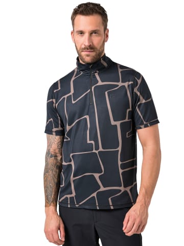 JP1880 Kurzarm T-Shirt in schwarz