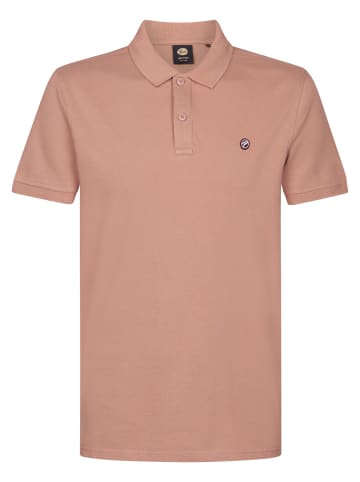 Petrol Industries Klassisches Poloshirt Dolphin in Braun