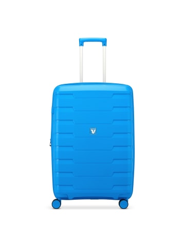Roncato Skyline 2.0 4 Rollen Trolley 46.5 cm mit Dehnfalte in himmelblau