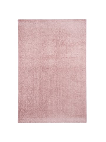 Snapstyle Hochflor Velours Teppich Luna in Rosa