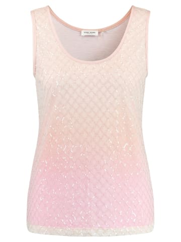 Gerry Weber Top mit Pailletten in Rosa