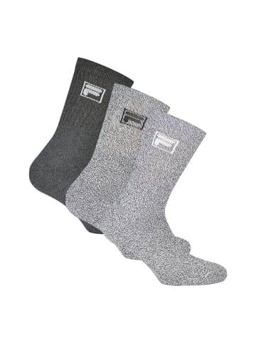 Fila Socken 3er Pack in Grau Melange