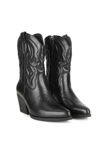 POSH by Poelman Cowboystiefel "JUUL" in Schwarz