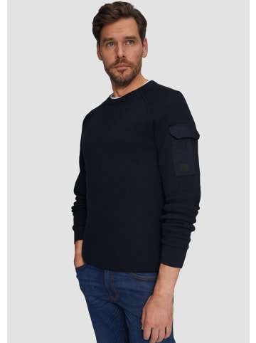 s.Oliver Strickpullover langarm in Blau