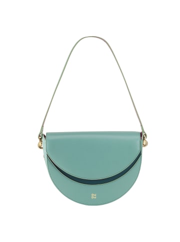 DuDu Schultertasche Leder 23 cm salvia nappa