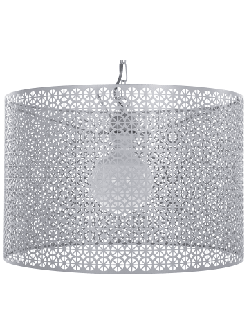 Beliani Pendelleuchten MEZEN in Grau - (W) 44 x (H) 82 x (L) 44 cm