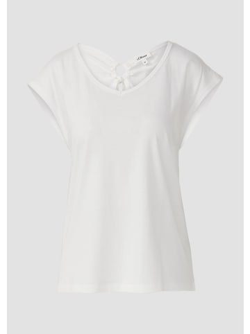 s.Oliver T-Shirt in 0100_weiß