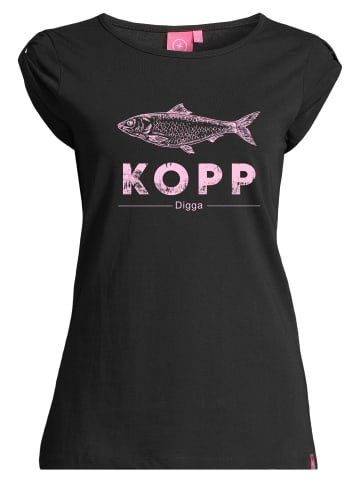 Salzhaut Shirt BIIKE - FISCHKOPP DIGGA in Black