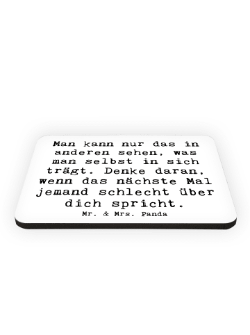 Mr. & Mrs. Panda magnet Spruch Mobbing bewältigen Spiegelbild mi... in Weiß