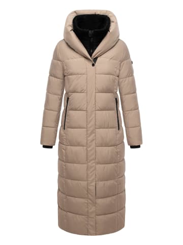 Marikoo Wintermantel Pakoraa 16 in Taupe Grey