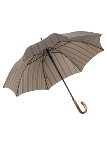 doppler Manufaktur Orion Golf Champion Stockschirm 94 cm karobeige-braun
