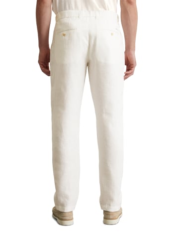Marc O'Polo Leinenhose Model Osby jogger pleats in egg white