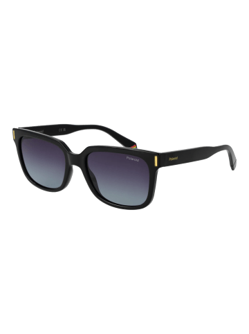 Polaroid Unisex Sonnenbrille Rechtwinklig Schwarz