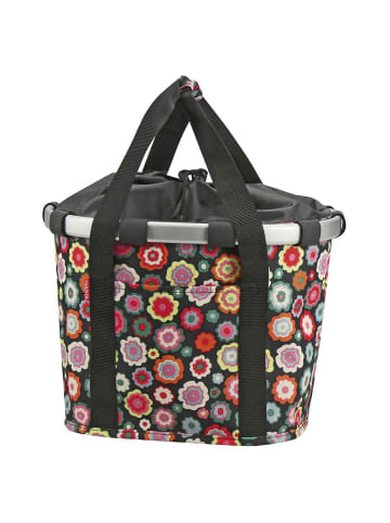 KLICKfix reisenthel Bikebasket 15 - Lenkerkorb 35 cm in happy flowers