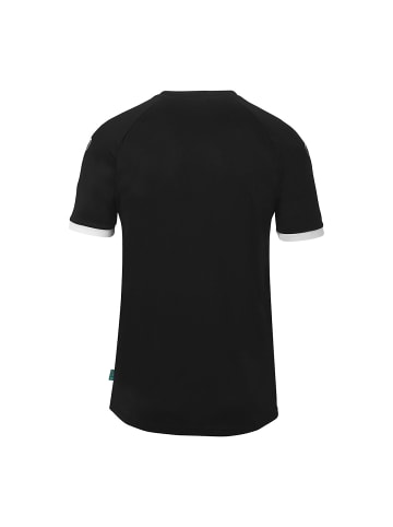uhlsport Trainings-T-Shirt Impulse Kids in schwarz/weiß