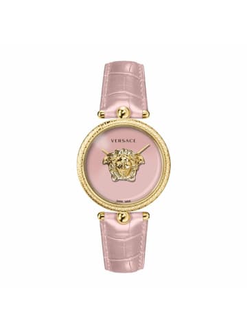 Versace Analoguhr für Damen in Rosa