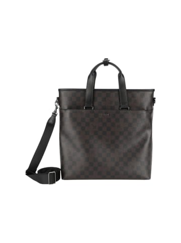 JOOP! Tote 'Cortina Piazza Morris in Seal Brown 37,00 x 38,00 x 13,00 cm'