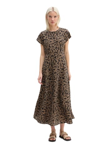 Marc O'Polo Crinkle-Kleid shaped in Dark Blue