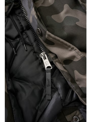 Brandit Jacke "Marsh Lake Teddyparka" in Camouflage