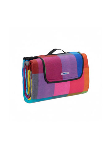relaxdays Picknickdecke in Kariert - (L)200 x (B)200 cm