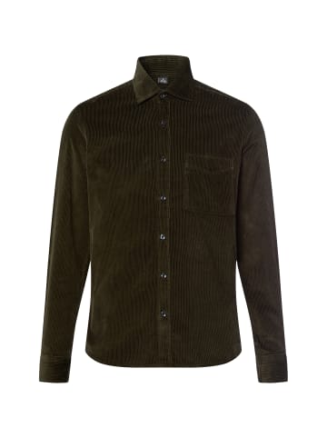 Nils Sundström Cordhemd in khaki