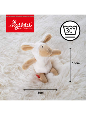 Sigikid Mini Kuscheltier Pocket Plüsch in weiß
