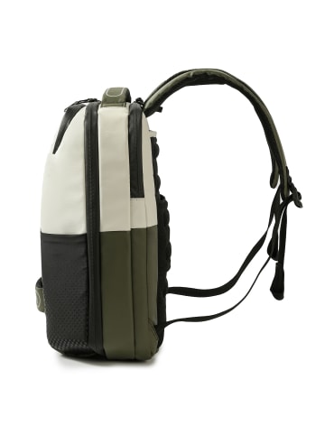 Hedgren Comby Performance Handle M P Daypack M RFID Schutz 40 cm Laptopfach in vaporous grey-olive