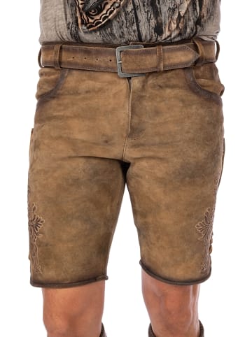 MADDOX Lederhose ARBERSEE in braun