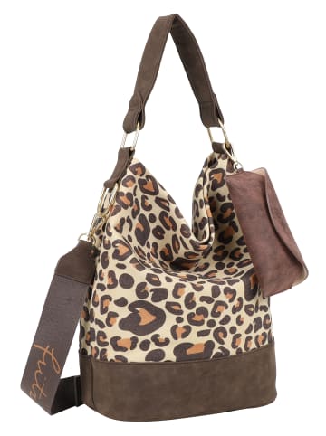 Fritzi aus Preußen Shopper Izzy07 Leo Camel in Beige-Braun