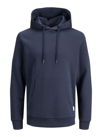 JACK & JONES PLUS Kapuzenpullover in Navy Blazer