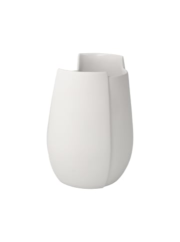 Kaiser Porzellan Vase " Ova " in Biskuit weiß