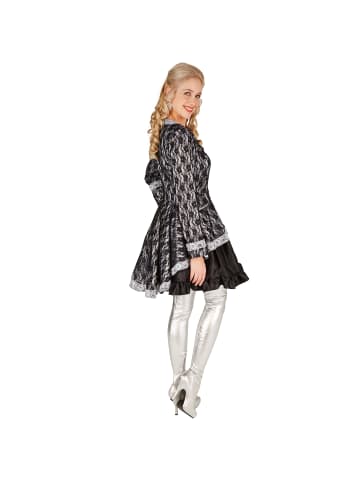 tectake Zauberhaftes Kleid, schwarz/silber