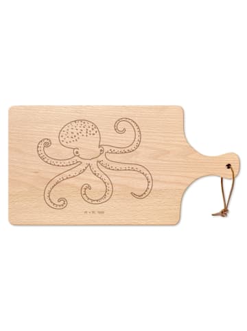 Mr. & Mrs. Panda holzschneidebrett Tintenfisch ohne Spruch in Transparent