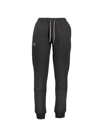 La Martina Schwarze Baumwoll-Jogginghose
