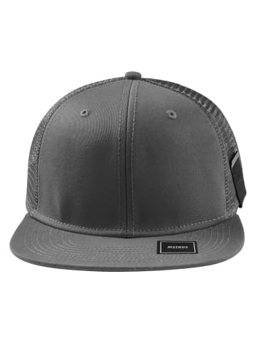 MSTRDS Snapback in charcoal