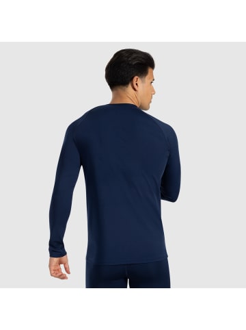 SMILODOX Longsleeve Zeyn in Marineblau