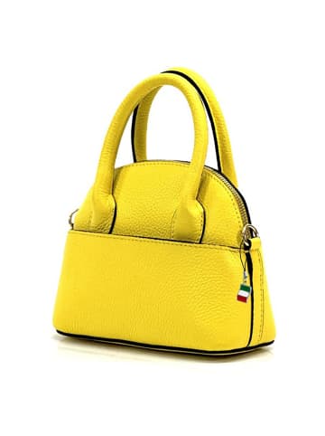 Florence Florence Umhängetasche Leder gelb ca. 20cm