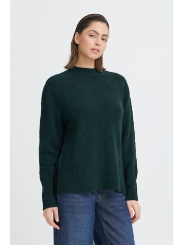 Pulz Langarm PZASTRA Loose fit in Green Gables Melange