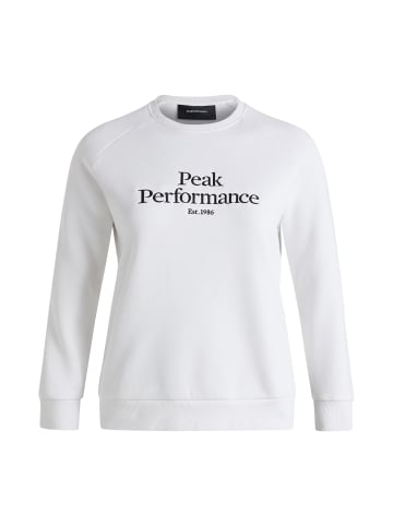 Peak Performance Sweatshirtpullover W Original Crew in naturweiss