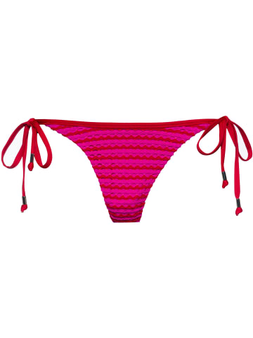 Seafolly Bikini Hose Mesh Effect in chilli red