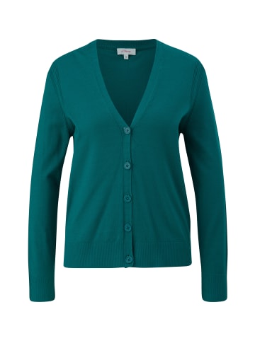 s.Oliver Strickjacke in 6694_petrol